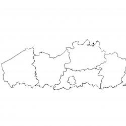 Verspreidingskaart (2007), Grote hoefijzerneus